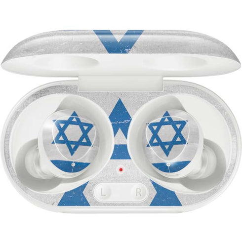 Israel Flag Distressed Galaxy Buds Plus Skin